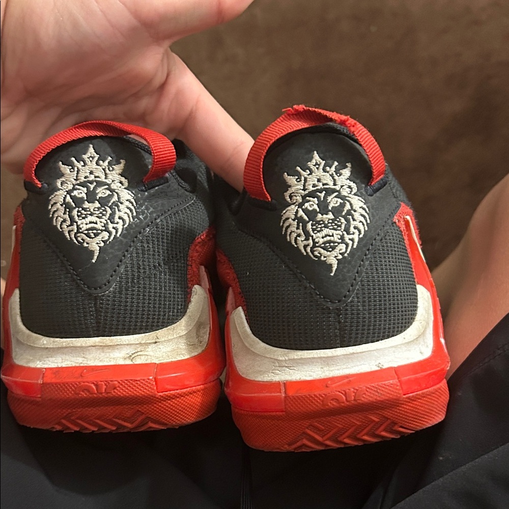 Red and Black Men's Sneakers